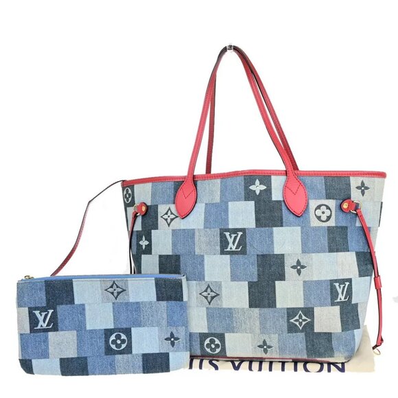 authenticity guaranteed LOUIS VUITTON Neverfull MM Shoulder Bag Monogram